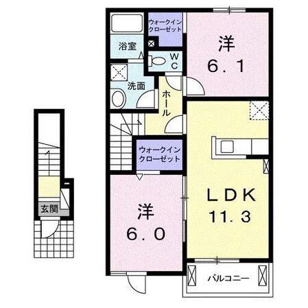 ソフィアの物件間取画像